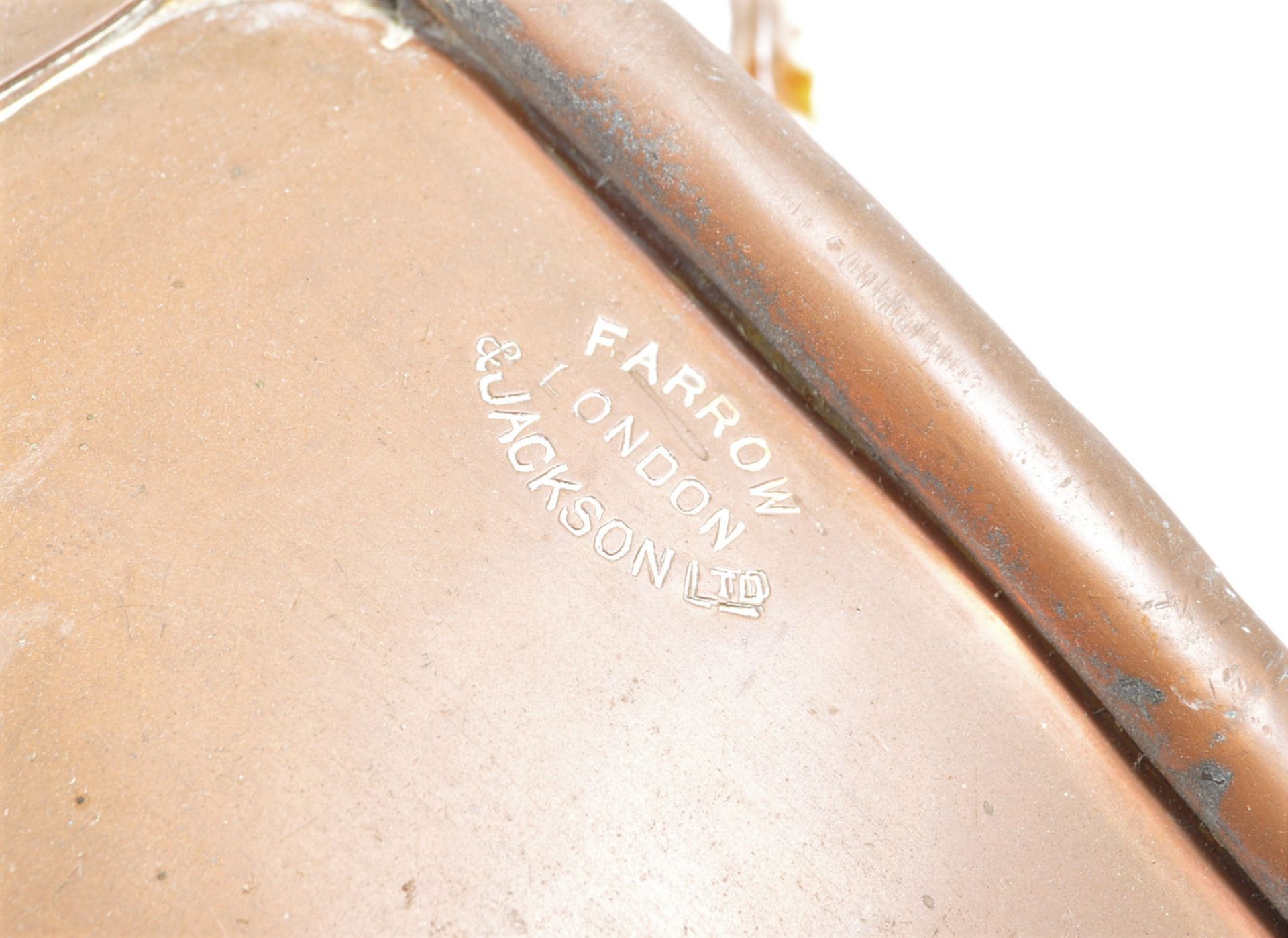 THREE VICTORIAN COPPER FUNNELS - FARROW & JACKSON - Image 4 of 5