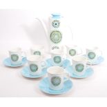 A VINTAGE RETRO 20TH CENTURY COFFEE SET BY J & G MEAKIN