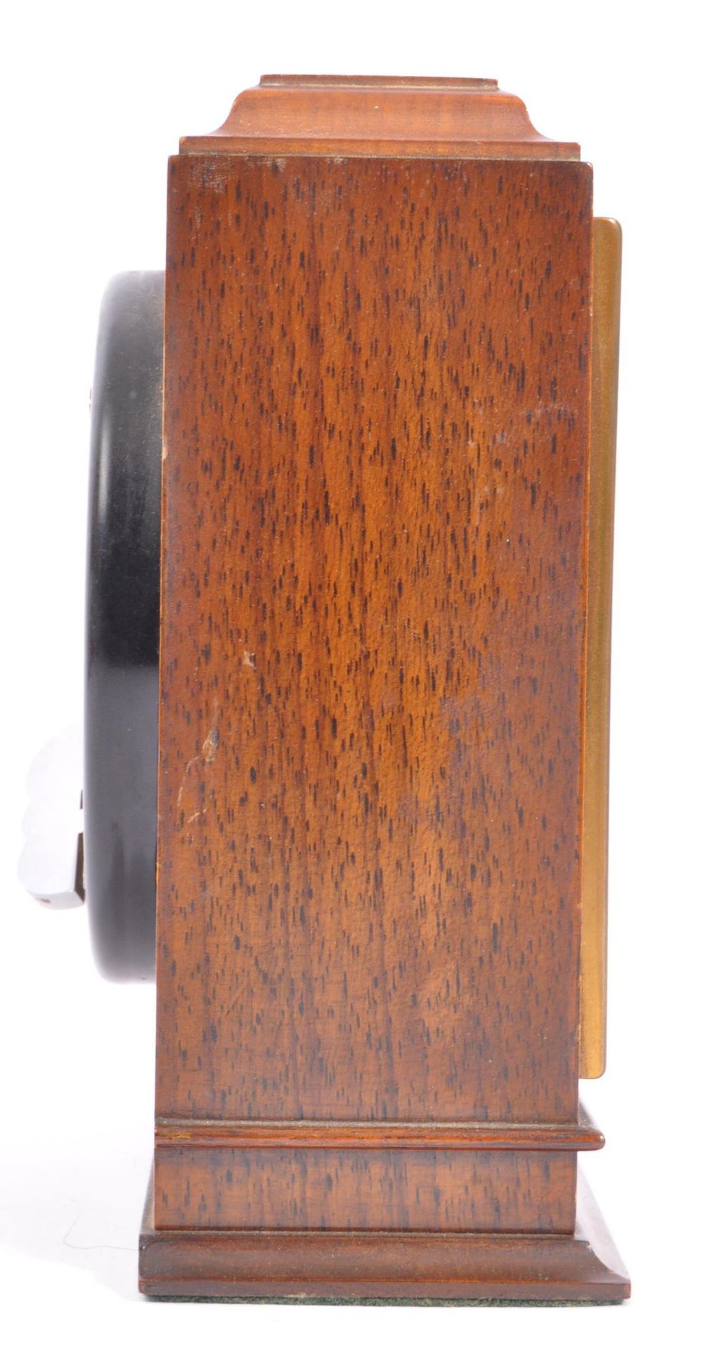 20TH CENTURY ELLIOTT OAK CASED MANTEL CLOCK - Image 4 of 5