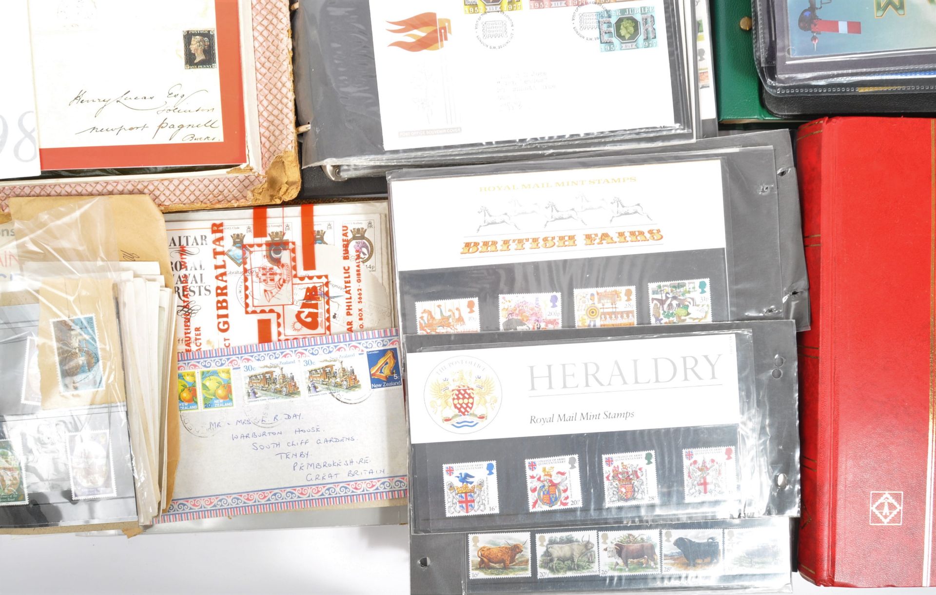 COLLECTION OF MULTIPLE ALBUMS OF FIRST DAY COVERS MINT STAMPS - Image 3 of 6