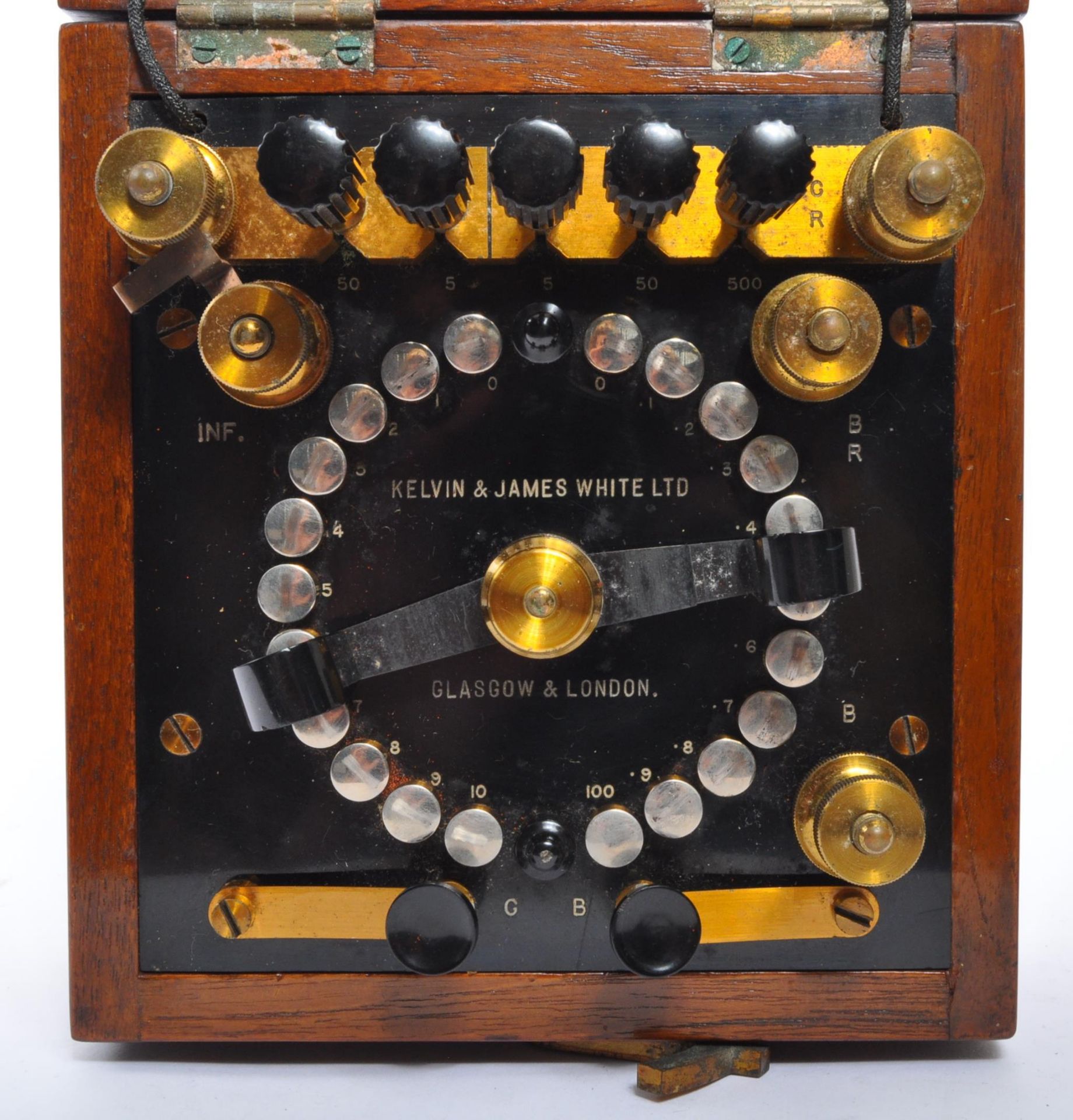 EARLY 20TH CENTURY KELVIN & JAMES WHITE VOLT AMP METER - Image 4 of 6