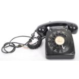A RETRO VINTAGE 1970'S GPO 706L BLACK CASED TELEPHONE