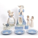 COLLECTION OF LATE 20TH CENTURY SPANISH LLADRO NAO FIGURES