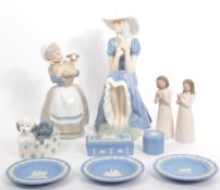 COLLECTION OF LATE 20TH CENTURY SPANISH LLADRO NAO FIGURES