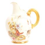 19TH CENTURY ROYAL WORCESTER HAND PAINTED JUG