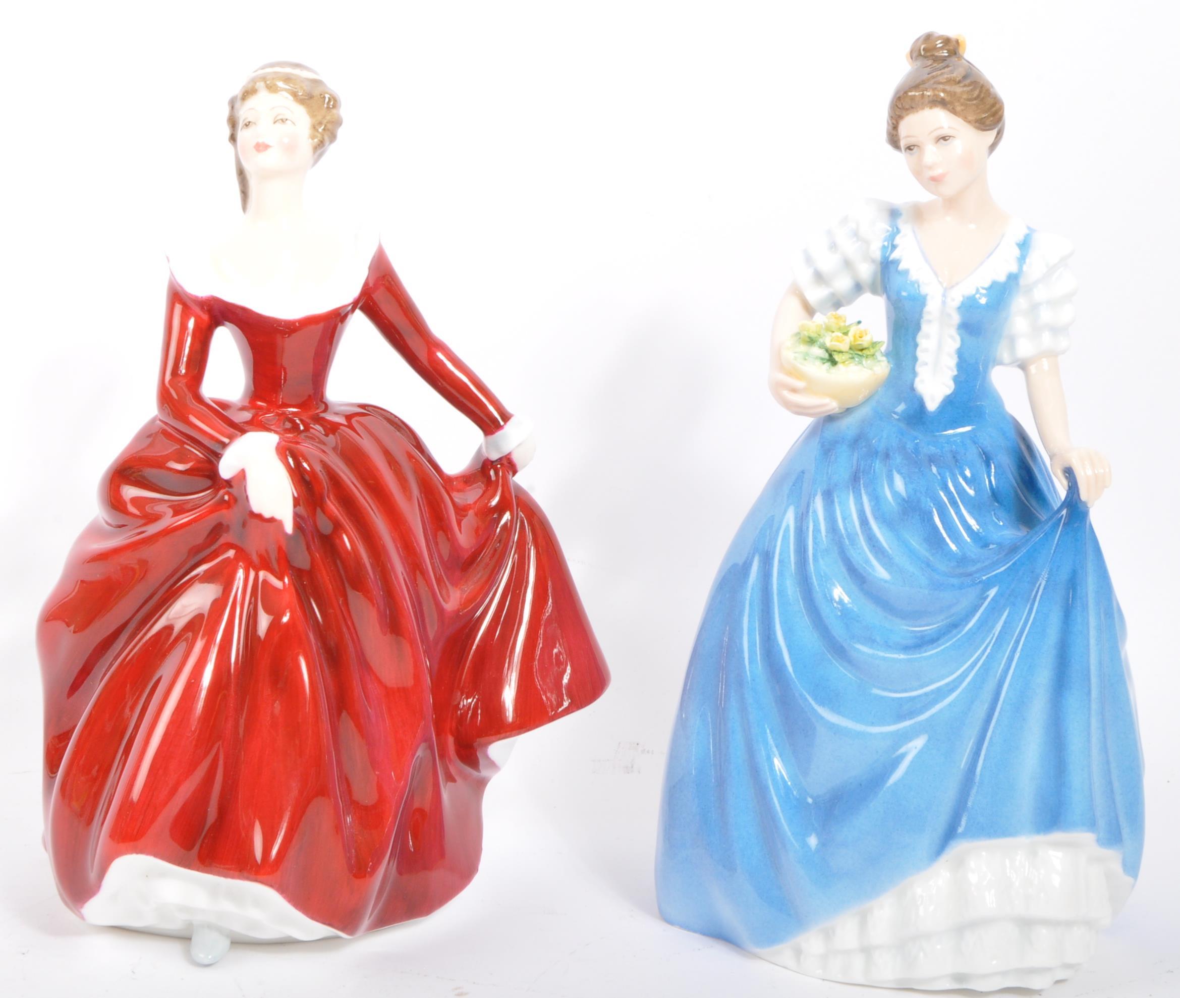 A COLLECTION OF ROYAL DOULTON & EXCLUSIVE FIGURINES - Image 4 of 8