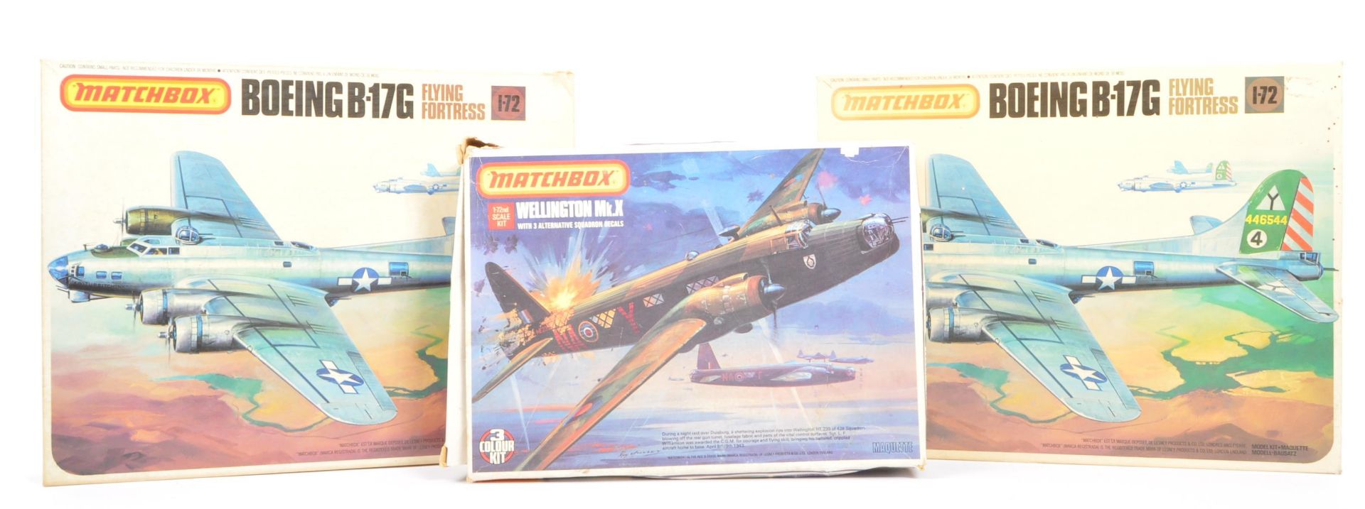 MODEL KITS - X3 VINTAGE MATCHBOX MODEL KITS