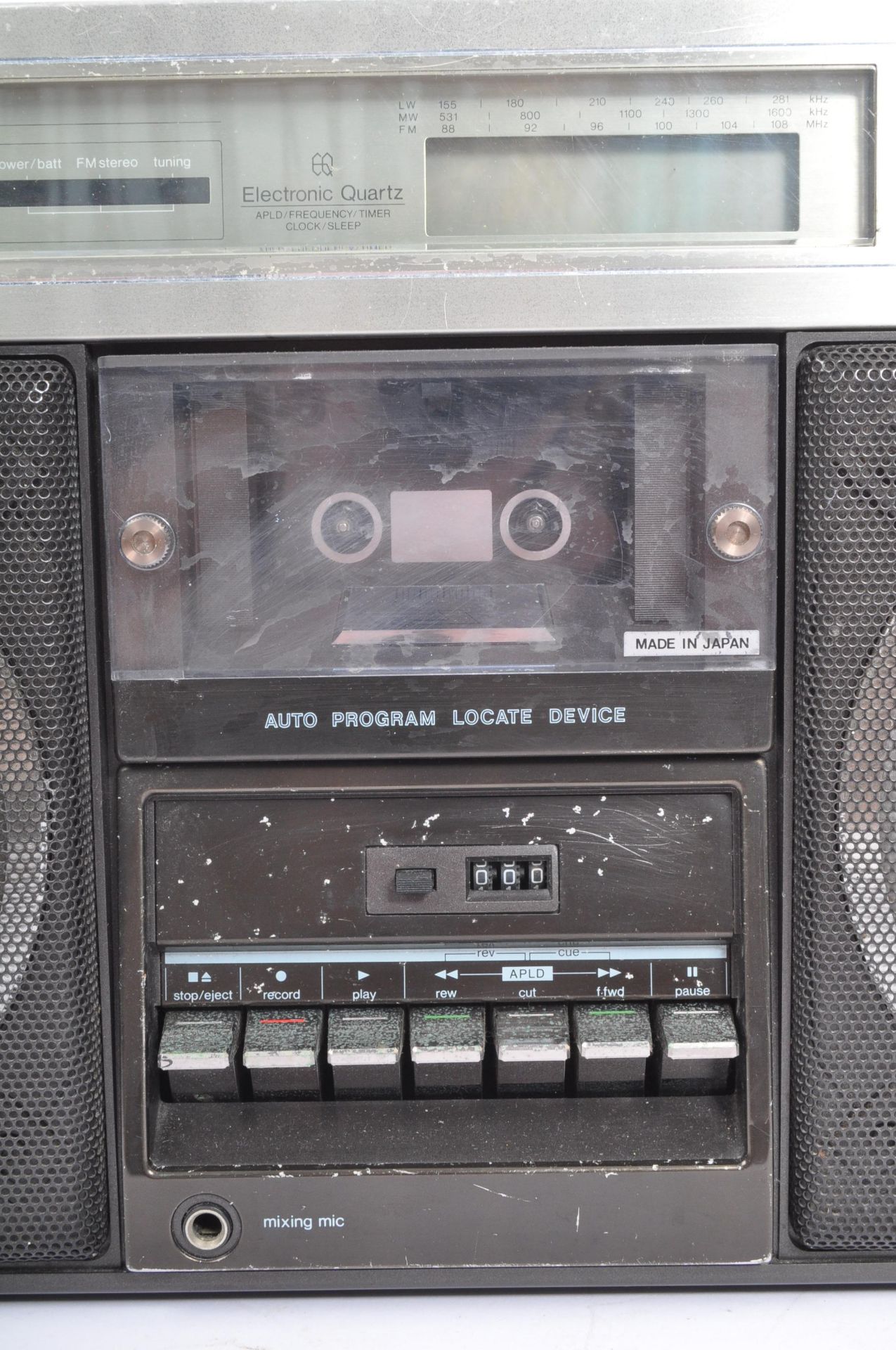 RETRO MID 20TH CENTURY SHARP STEREO CASSETTE PLAYER - Image 4 of 9