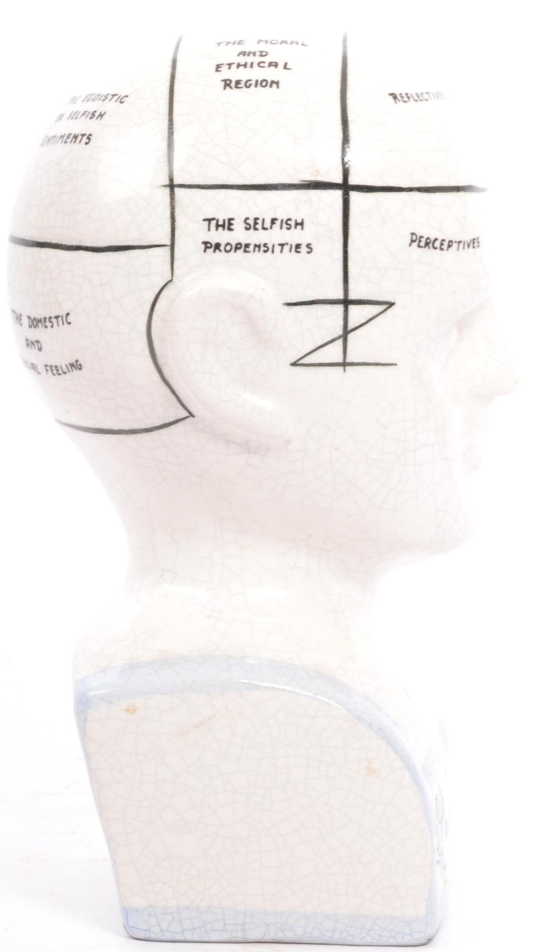 VICTORIAN MANNER PHRENOLOGY HEAD - Image 4 of 6