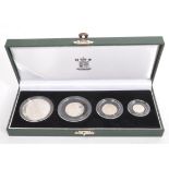 ROYAL MINT BRITANNIA COLLECTION SILVER PROOF COIN SET