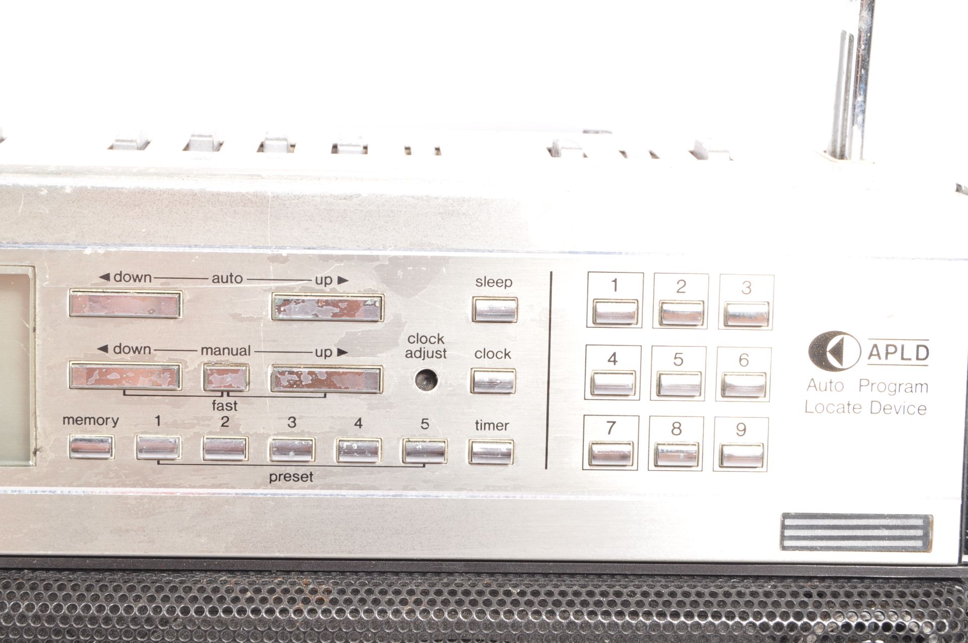 RETRO MID 20TH CENTURY SHARP STEREO CASSETTE PLAYER - Image 5 of 9