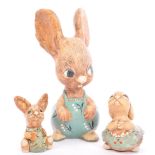 COLLECTION OF VINTAGE 20TH CENTURY PENDELFIN RABBIT FIGURES