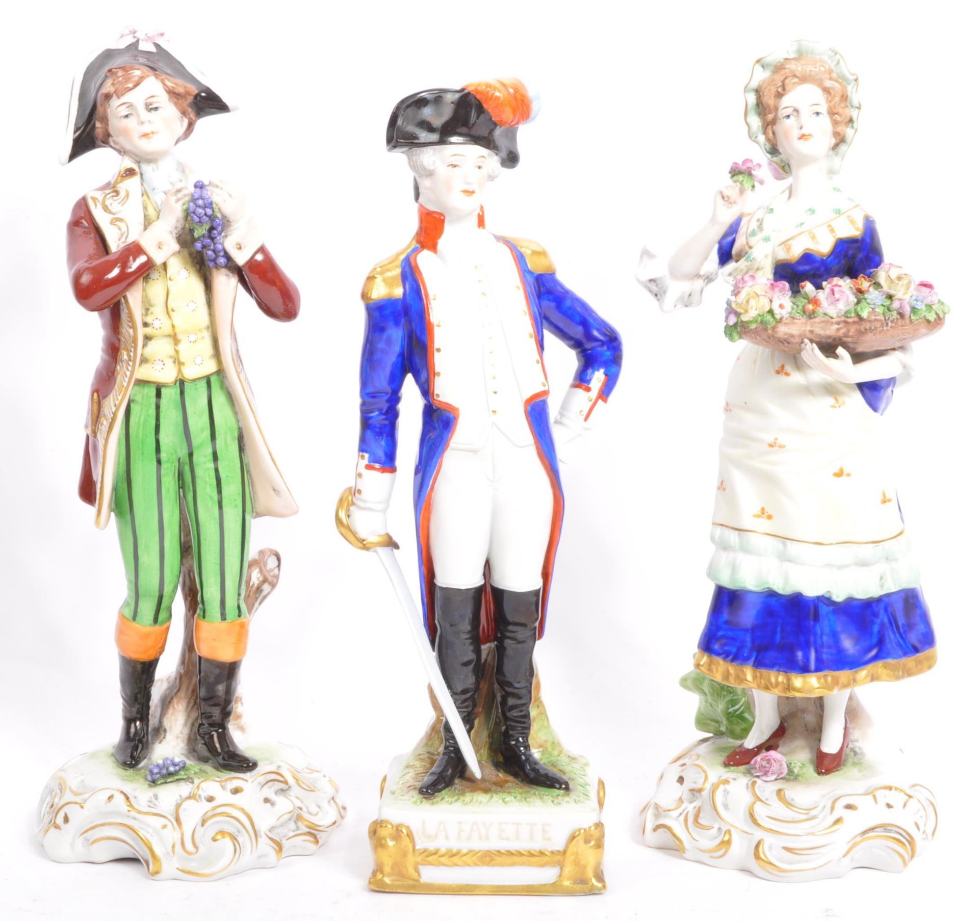 COLLECTION SITZENDORF & CAPODIMONTE PORCELAIN FIGURINES - Bild 2 aus 7