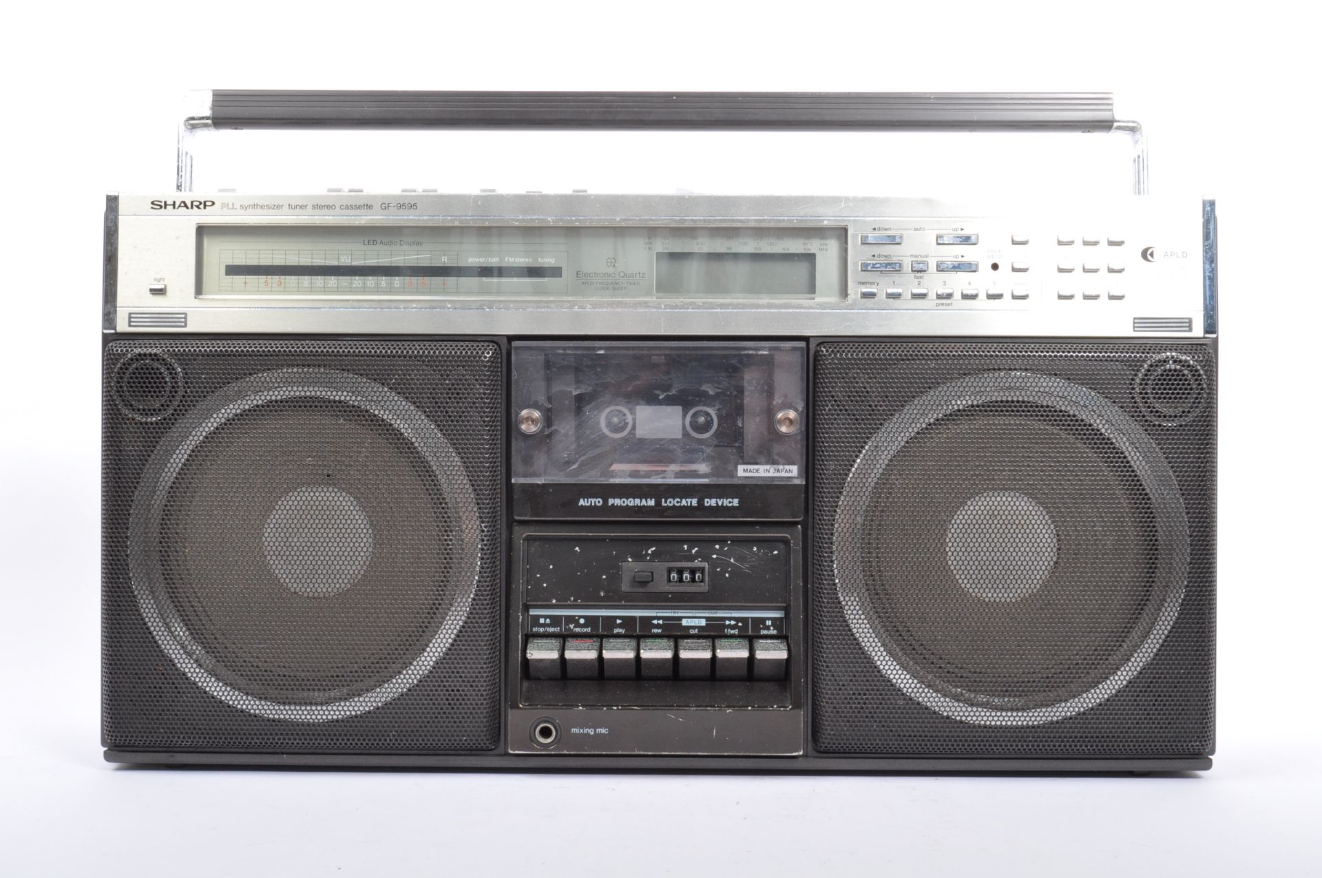 RETRO MID 20TH CENTURY SHARP STEREO CASSETTE PLAYER - Image 2 of 9