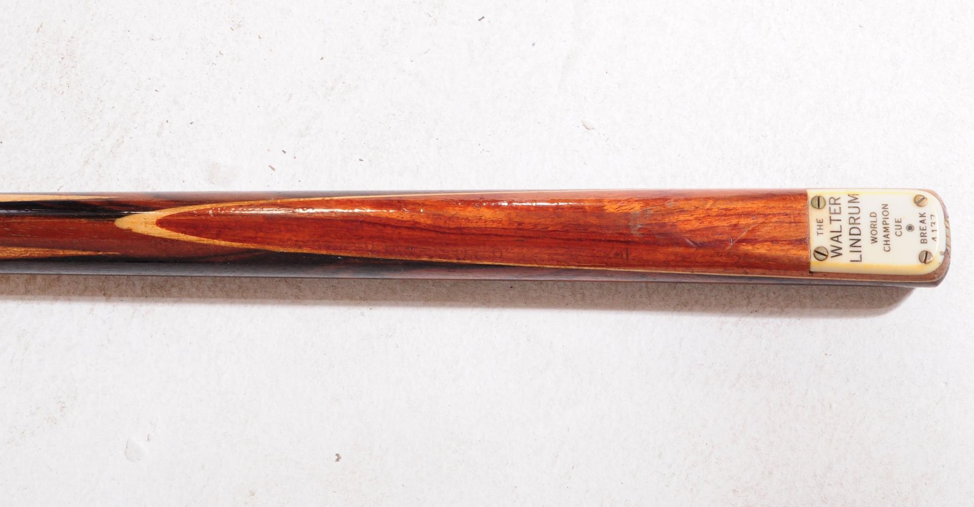 THE WALTER LINDRUM WORLD CHAPMION SNOOKER CUE - Image 2 of 6