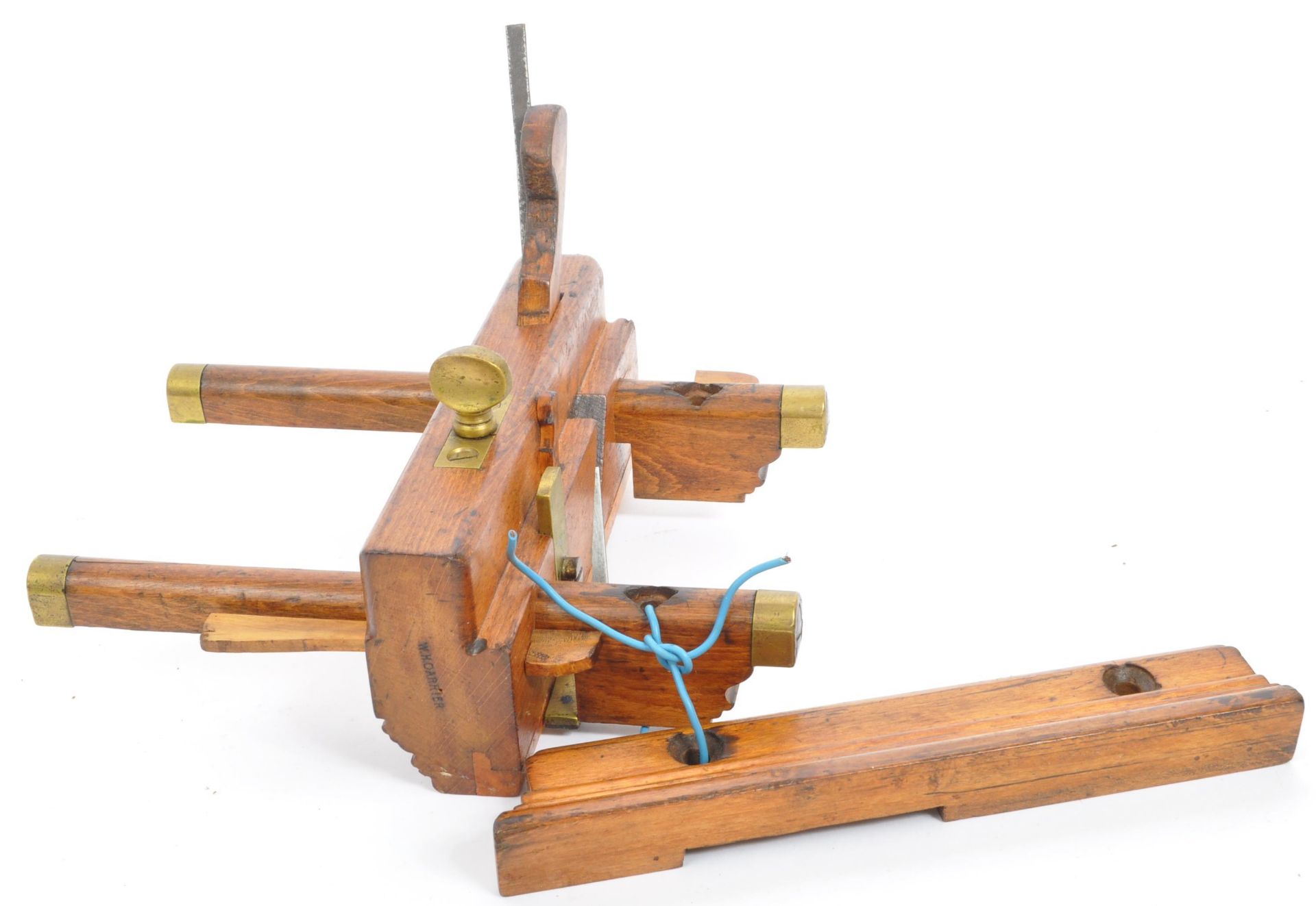 19TH CENTURY BEECH CARPENTERS PLOUGH PLANE - Image 5 of 5