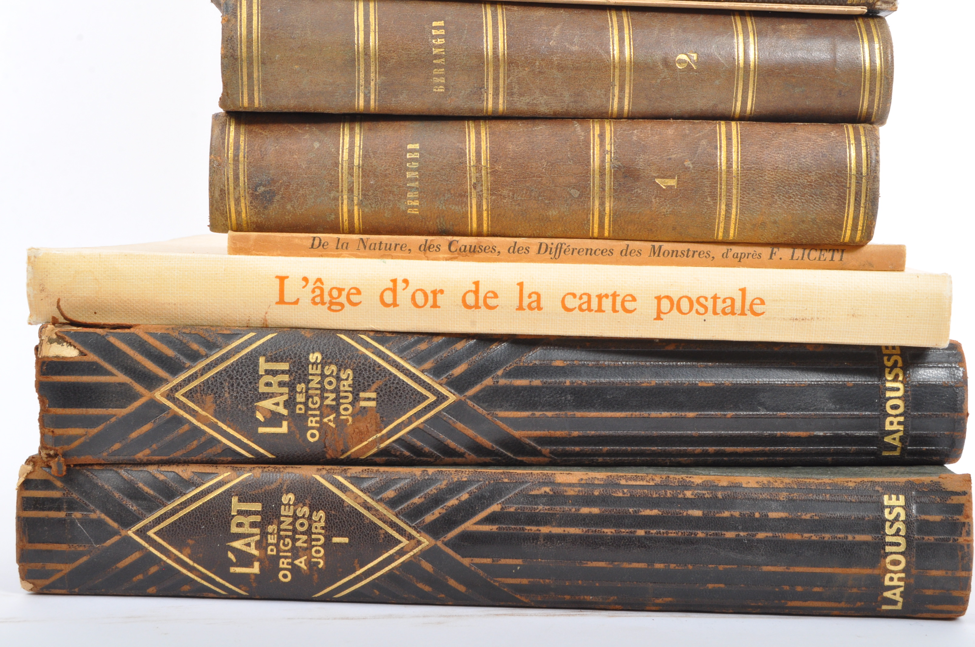 A COLLECTION OF LATE 19TH TO EARLY 20TH CENTURY FRENCH BOOKS - Image 2 of 14