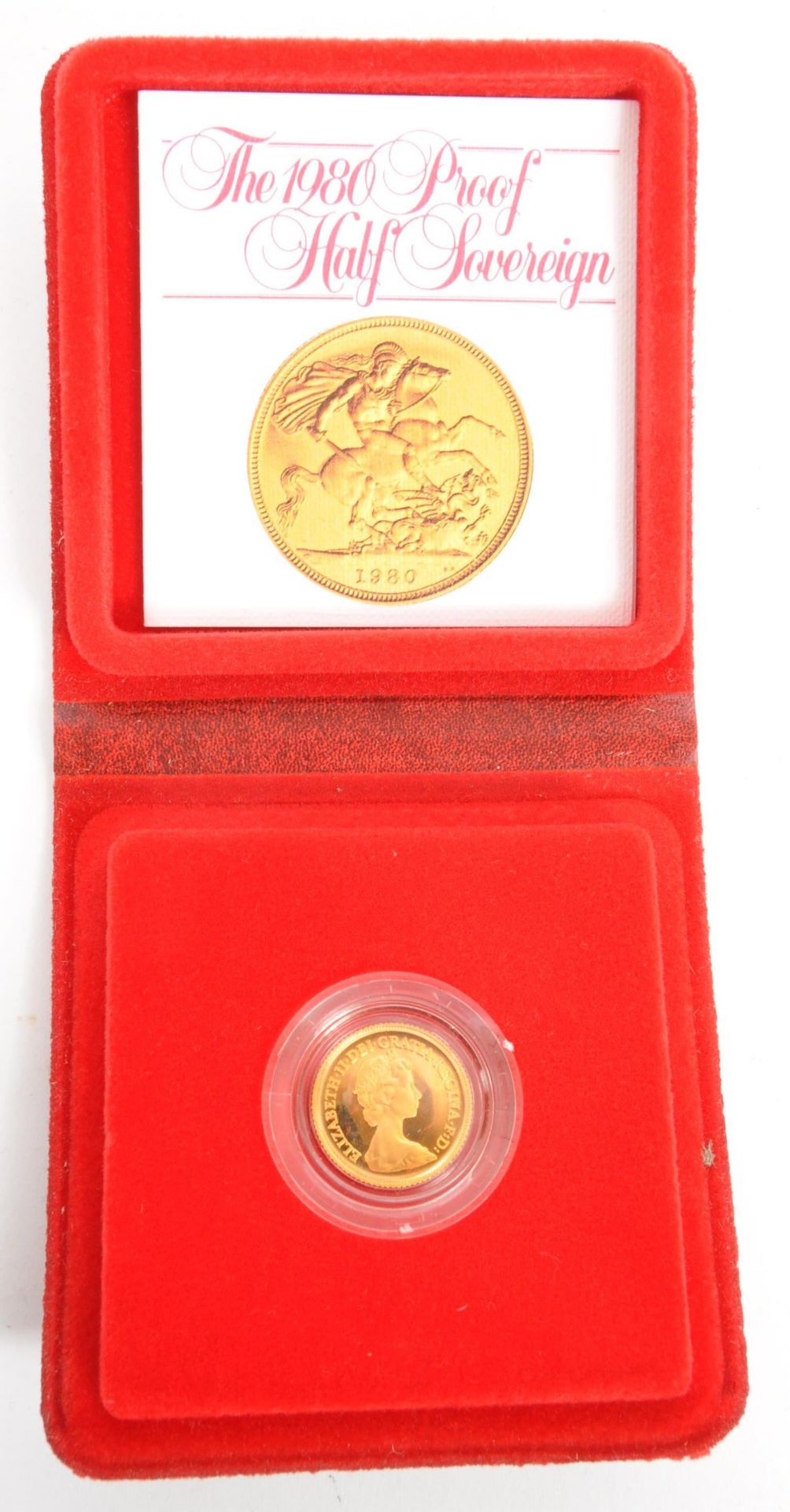 ELIZABETH II - ROYAL MINT - HALF SOVEREIGN GOLD COIN