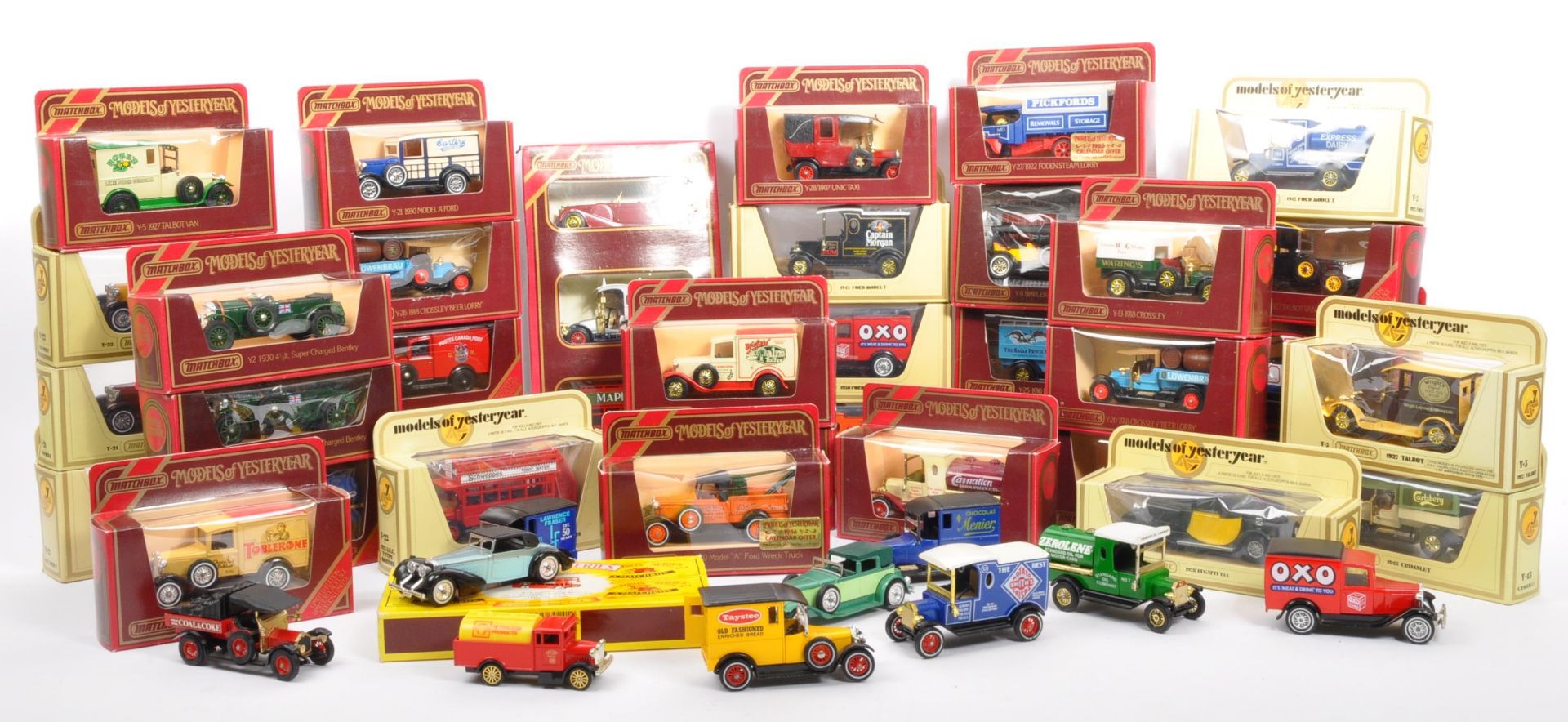 DIECAST - COLLECTION OF MATCHBOX MODELS OF YESTERYEAR DIECAST