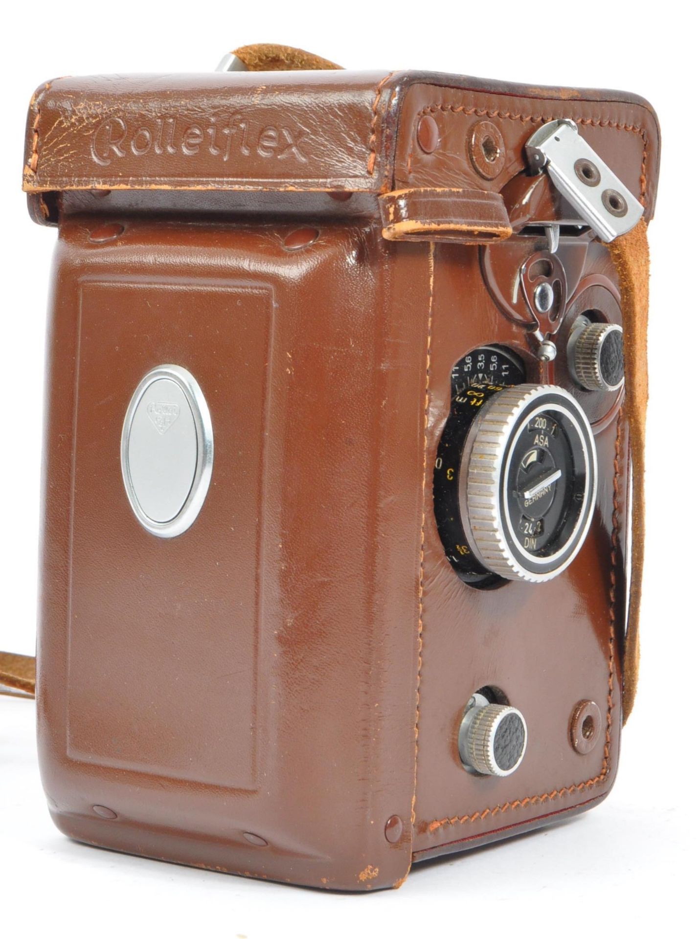 A VINTAGE ROLLEIFLEX SYNCHRO COMPUR FRANKE & HEIDECKE CAMERA - Image 8 of 8