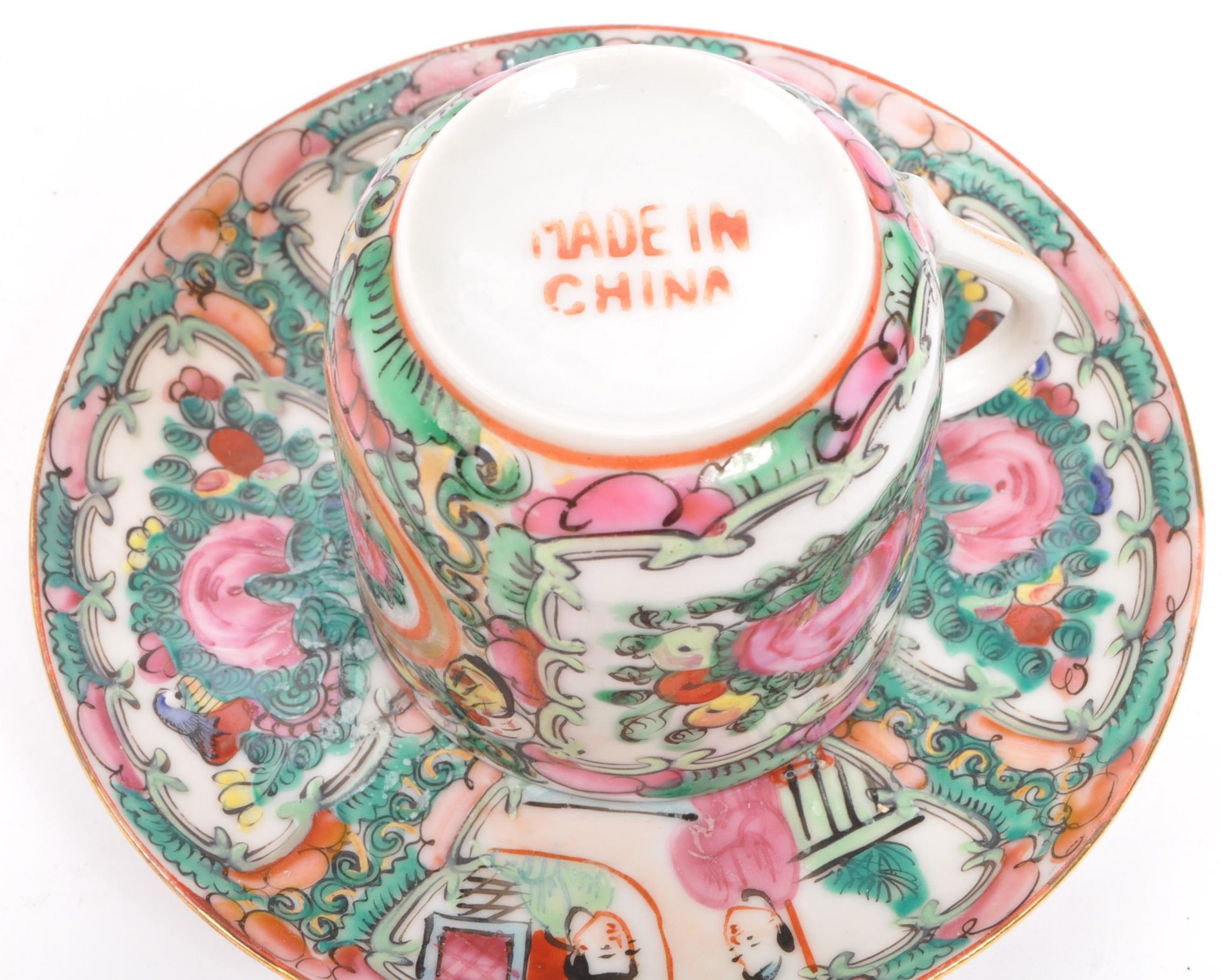 1920S CANTONESE PORCELAIN TEA SERVICE - Bild 7 aus 7