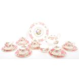 A 20TH CENTURY ROYAL ALBERT LADY CARLYLE TEA SERVICE SET