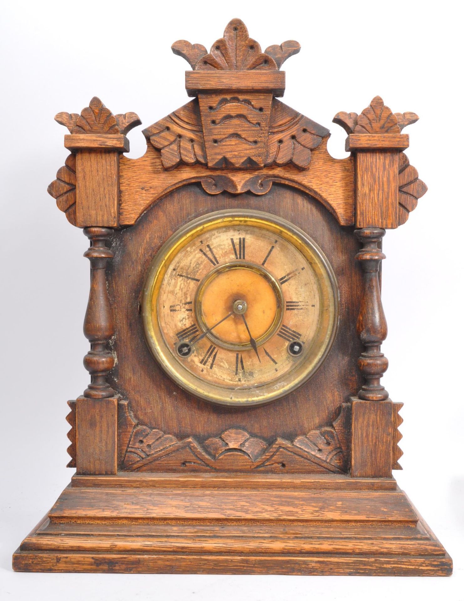 FOUR EARLY 20TH CENTURY MANTEL CLOCKS - Image 2 of 9