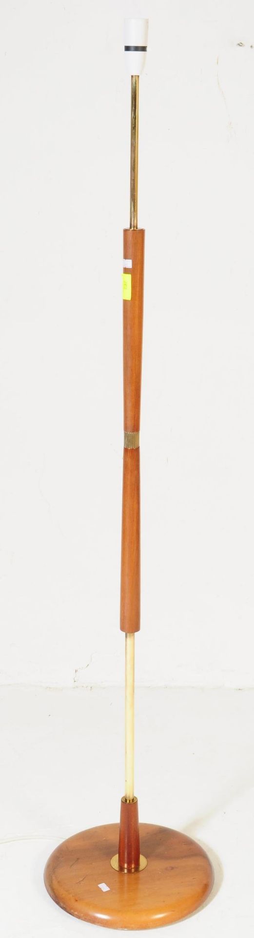 RETRO VINTAGE DANISH INSPIRED TEAK FLOOR STANDARD LAMP - Image 2 of 4