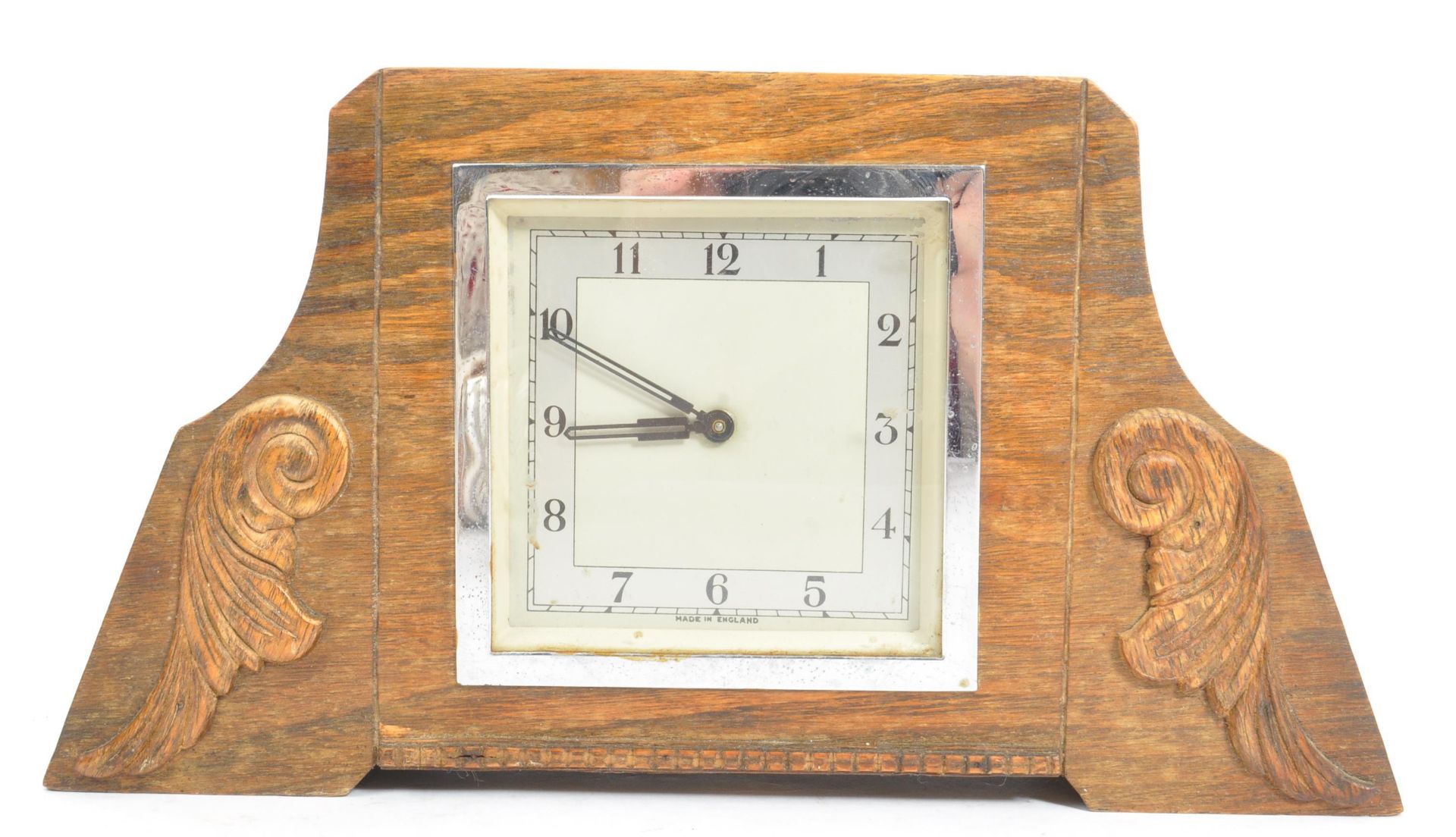 FOUR EARLY 20TH CENTURY MANTEL CLOCKS - Image 8 of 9