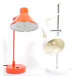 A RETRO VINTAGE 1970S TABLE DESK LAMP LIGHT SPOTLIGHT