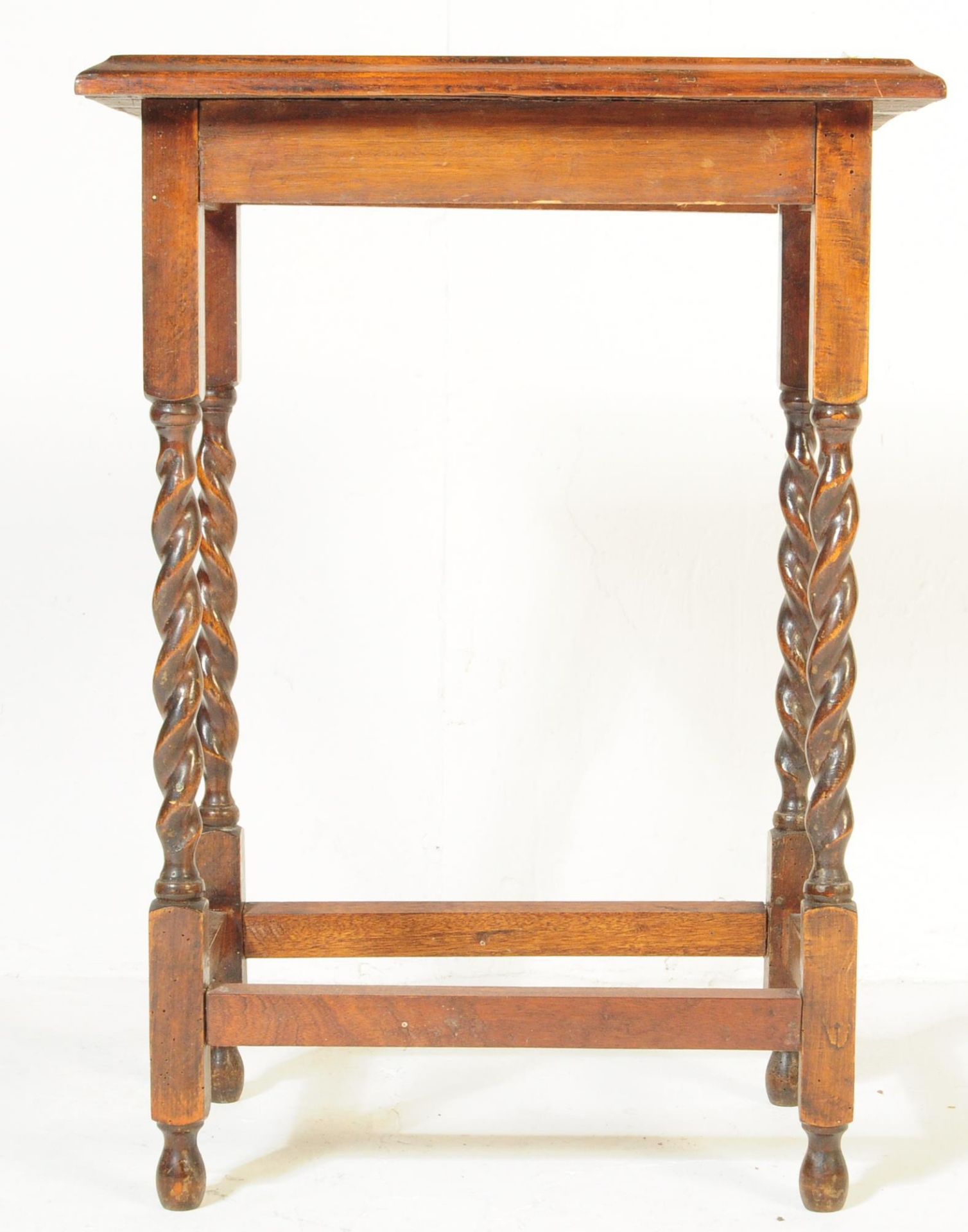 EARLY 20TH CIRCA 1920S CENTURY MAHOGANY HALL OCCASIONAL TABLE - Bild 3 aus 4