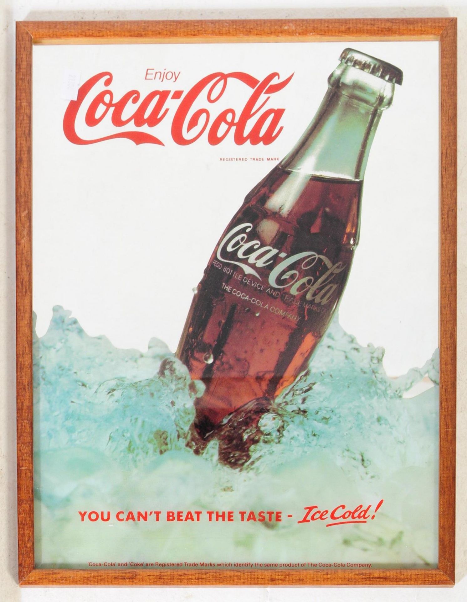 TWO VINTAGE COCA COLA SHOP DISPLAY MIRRORS - Image 2 of 4