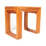 A VINTAGE RETRO 1970S TEAK NEST OF TABLES BY G-PLAN