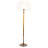 A 1930'S / 1940'S FLOOR STANDING STANDARD LAMP LIGHT