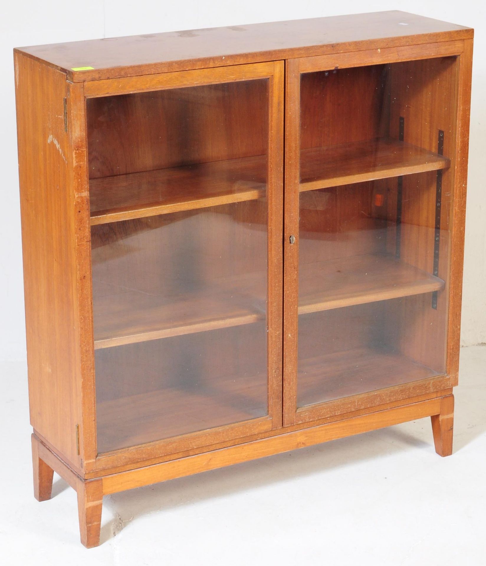 BRITISH MODERN DESIGN - TEAK WOOD LIBRARY BOOKCASE CABINET - Bild 2 aus 3