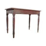 19TH CENTURY VICTORIAN MAHOGANY WRITING TABLE