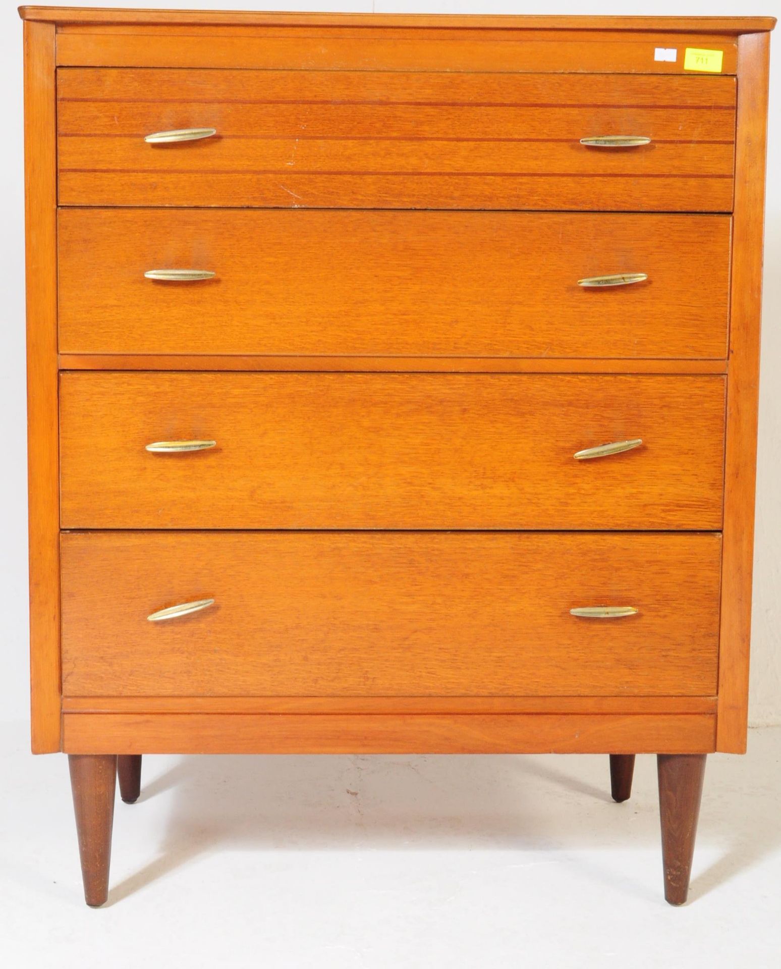 A VINTAGE RETRO 1970'S LEBUS LINK CHEST OF DRAWERS BY LEBUS - Image 3 of 5