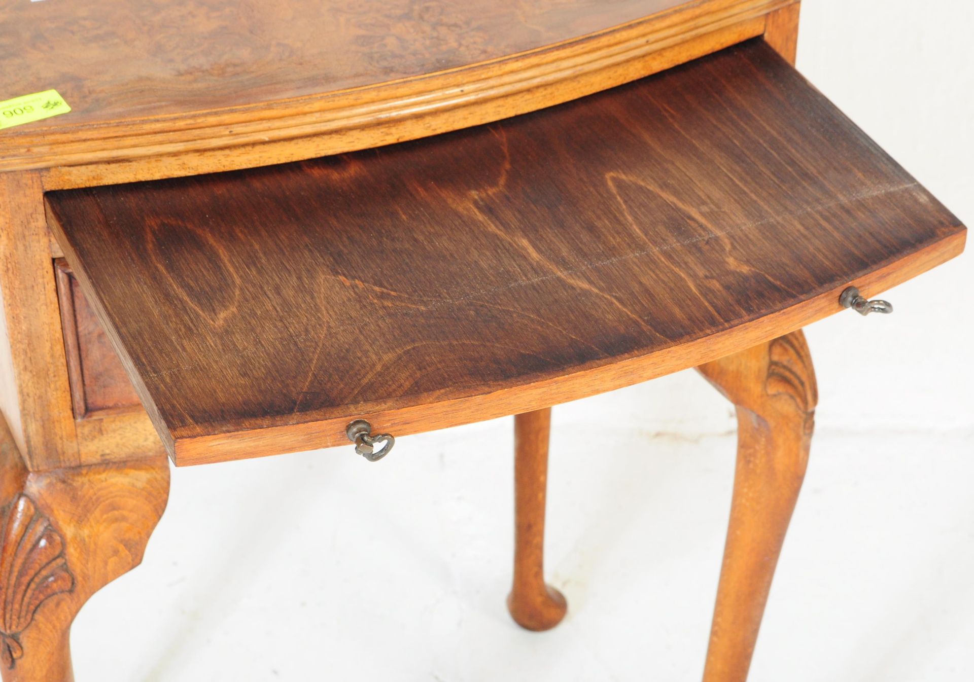 EARLY 20TH CENTURY TABLE W/ QUEEN ANNE WRITING TABLE - Image 3 of 7