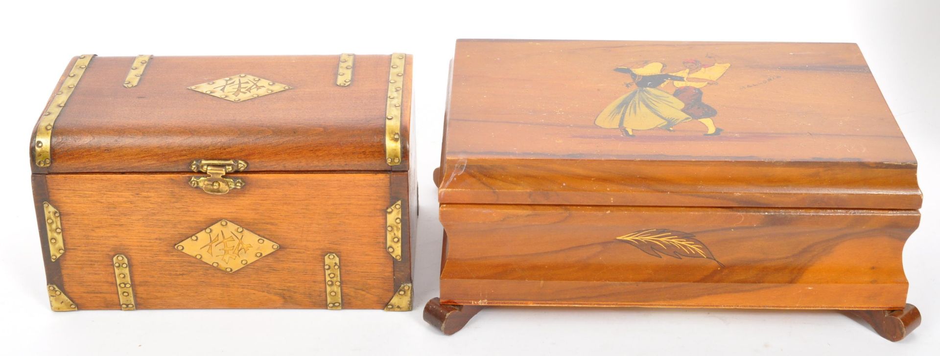 COLLECTION OF 19TH CENTURY & LATER WOODEN BOXES - Image 6 of 12