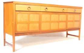 MID CENTURY NATHAN SQUARES TEAK SIDEBAORD