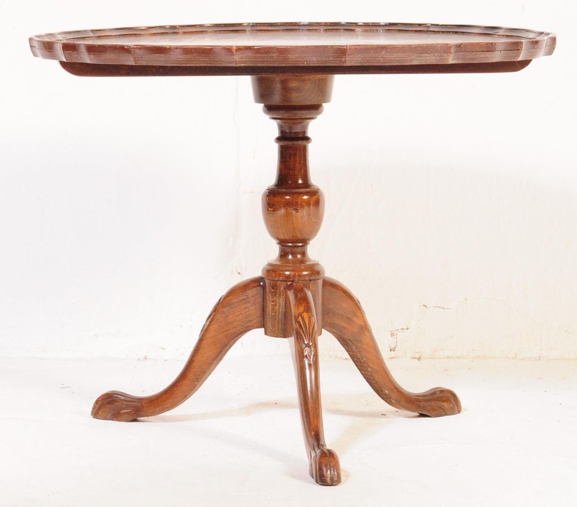 EARLY 20TH CENTURY TABLE W/ QUEEN ANNE WRITING TABLE - Image 6 of 7