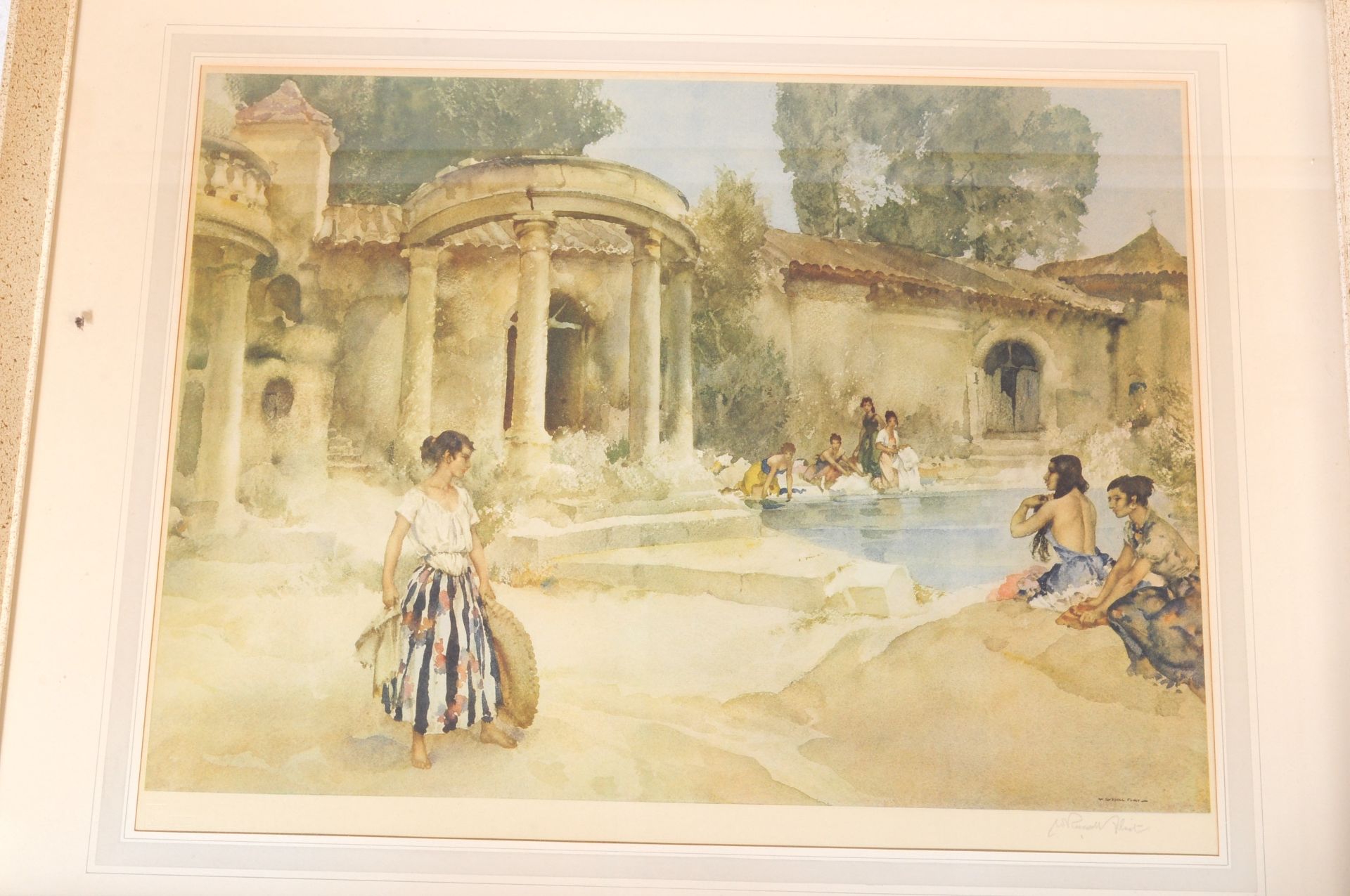 SIR WILLIAM RUSSELL FLINT - TWO SIGNED PRINTS - Image 2 of 5