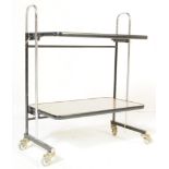 RETRO VINTAGE FOLDING BUTLERS COCKTAILS SERVING TROLLEY