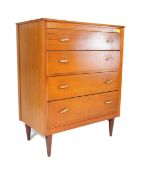 A VINTAGE RETRO 1970'S LEBUS LINK CHEST OF DRAWERS BY LEBUS