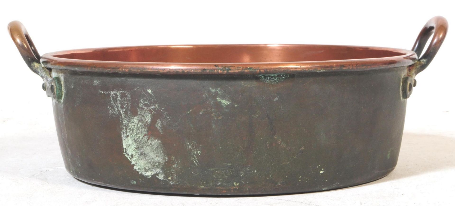 19TH CENTURY VICTORIAN COPPER MIXING BOWL