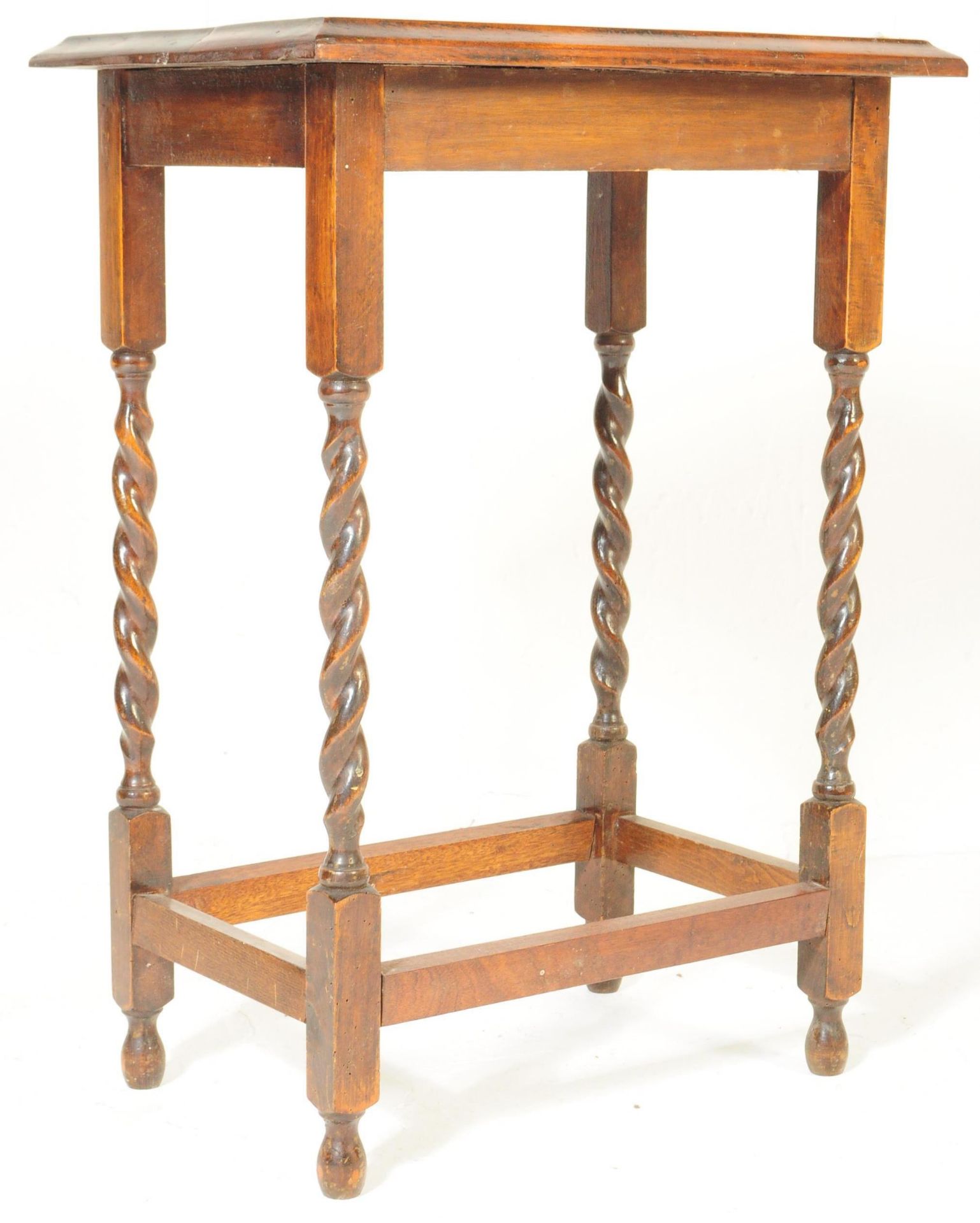 EARLY 20TH CIRCA 1920S CENTURY MAHOGANY HALL OCCASIONAL TABLE