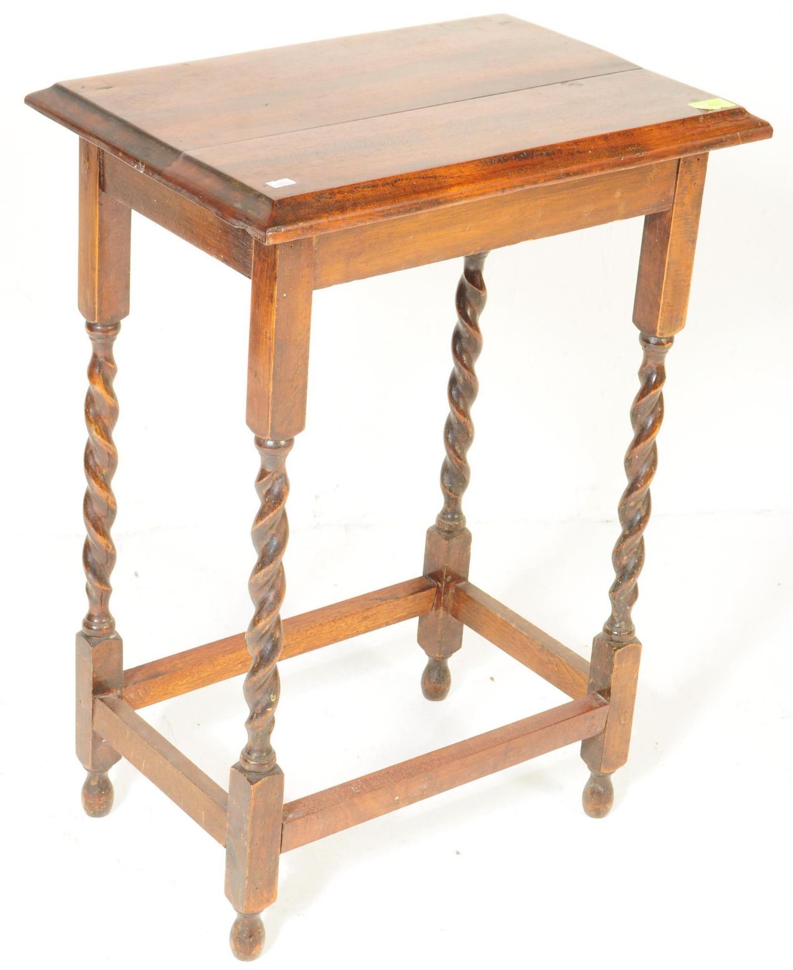 EARLY 20TH CIRCA 1920S CENTURY MAHOGANY HALL OCCASIONAL TABLE - Bild 2 aus 4