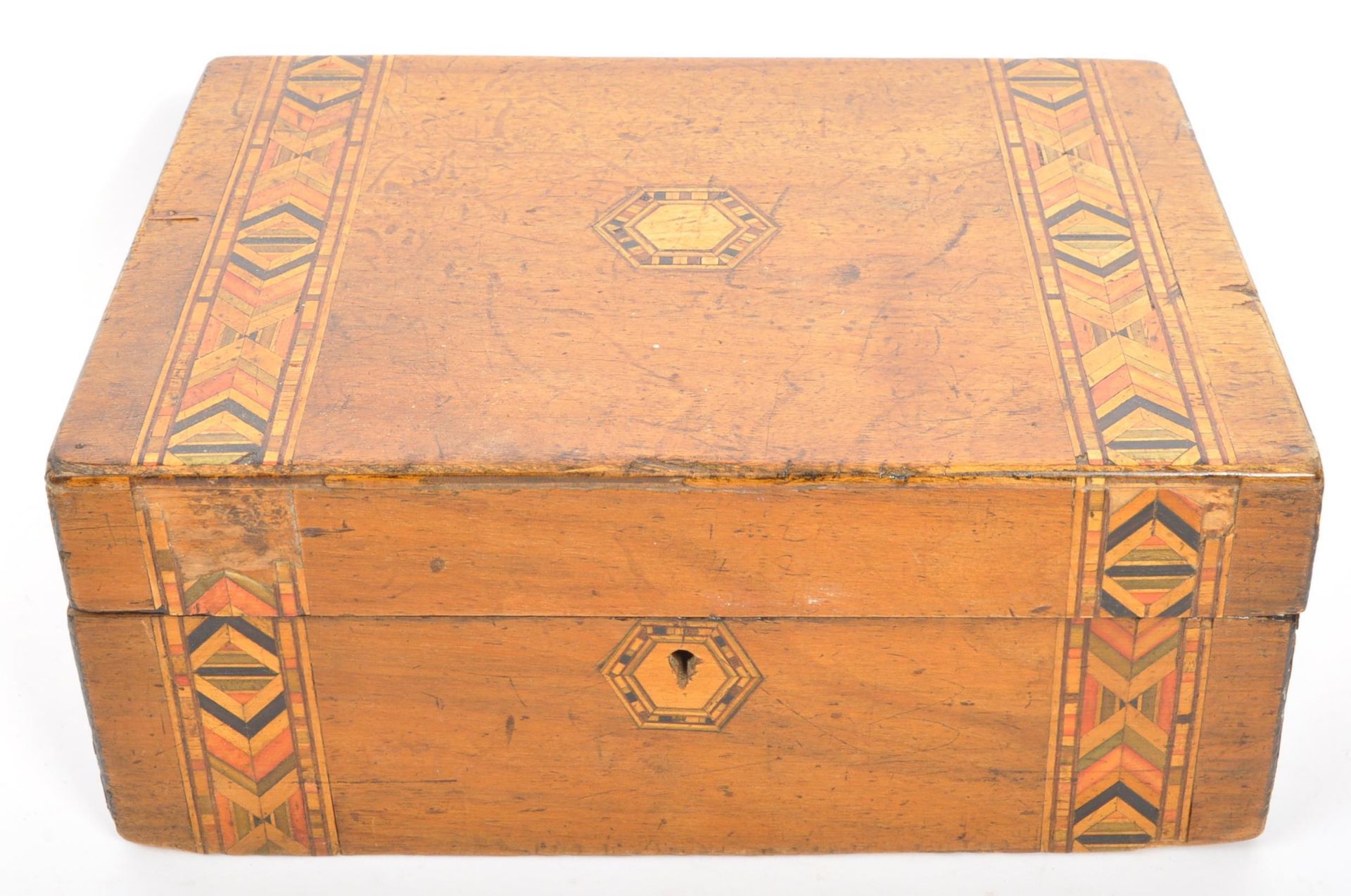 COLLECTION OF 19TH CENTURY & LATER WOODEN BOXES - Image 4 of 12