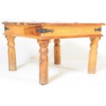 VINTAGE 20TH CENTURY INDIAN JALI THAKAT SHEESHAM TABLE