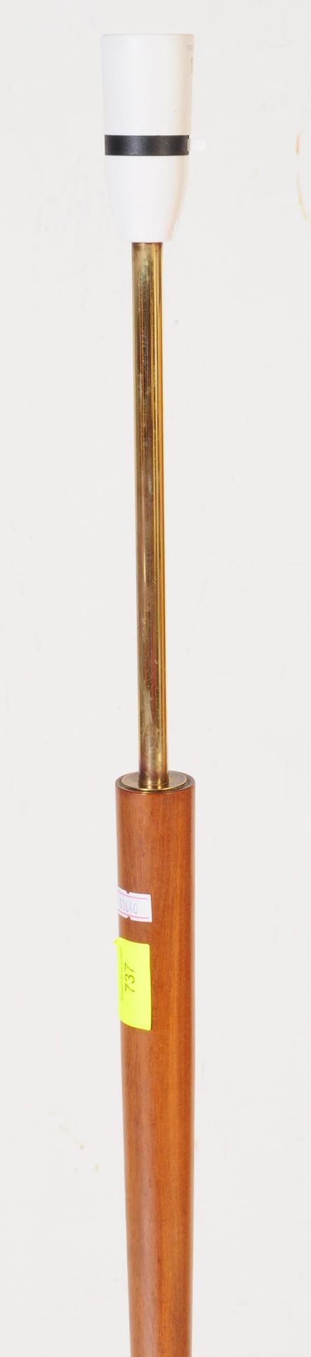 RETRO VINTAGE DANISH INSPIRED TEAK FLOOR STANDARD LAMP - Image 4 of 4